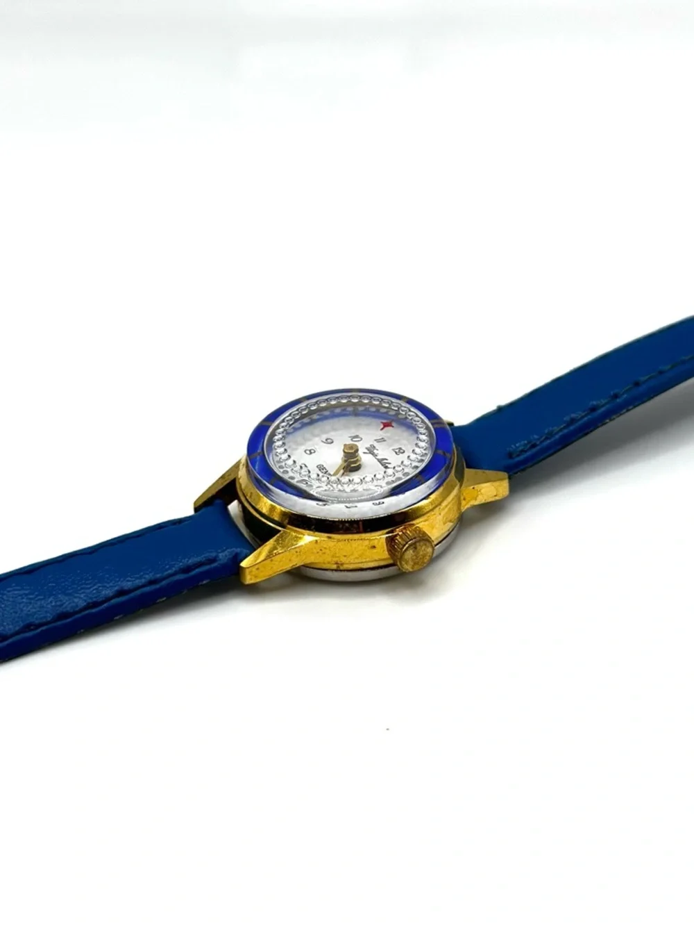 Geneva Virgin Islands Ladies Watch with Gold Case